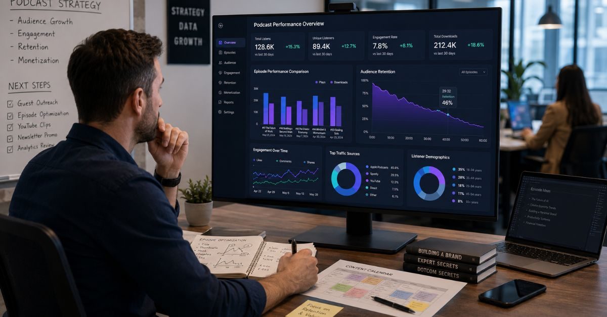 BacktoFrontShow: Advanced Podcast Analytics for Growth